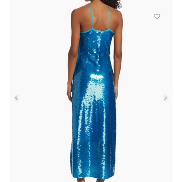Cult Gaia Lily Sequin Embroidered Maxi Dress - Picture 2 of 9